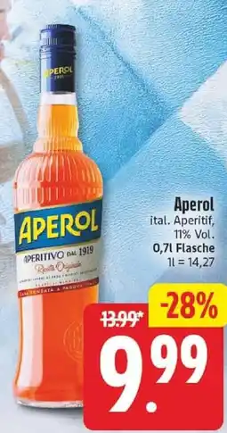Edeka Aperol Angebot
