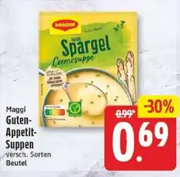Edeka Maggi Guten-Appetit-Suppen Angebot