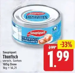 Edeka Saupiquet Thunfisch Angebot