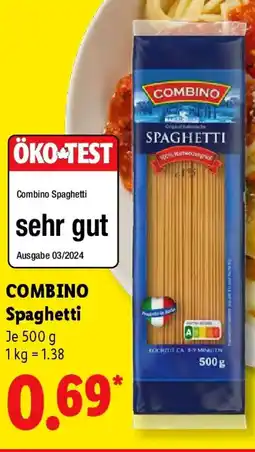 Lidl Combino Spaghetti Angebot