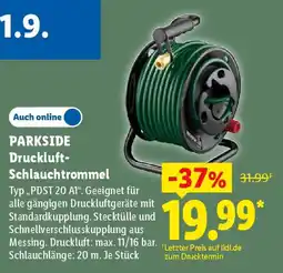 Lidl PARKSIDE Druckluft-Schlauchtrommel Angebot