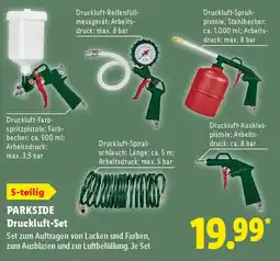 Lidl PARKSIDE Druckluft-Set Angebot