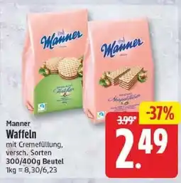 Edeka Manner Waffeln Angebot