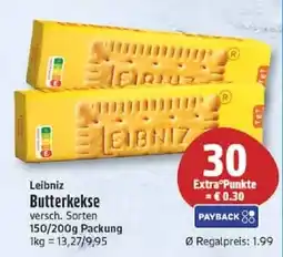 Edeka Leibniz Butterkekse Angebot