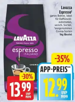 Edeka Lavazza Espresso Angebot