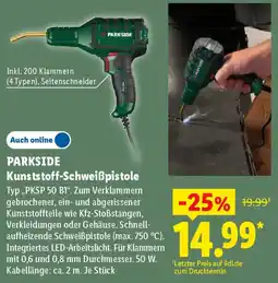 Lidl PARKSIDE Kunststoff-Schweißpistole Angebot