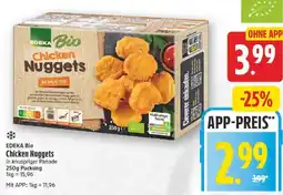 Edeka EDEKA Bio Chicken Nuggets Angebot
