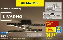 Lidl LIVARNO LED-Deckenleuchte Angebot