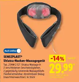 Lidl SENSIPLAST Shiatsu-Nacken-Massagegerät Angebot