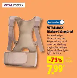 Lidl VITALMAXX Rücken-Stützgurtel Angebot