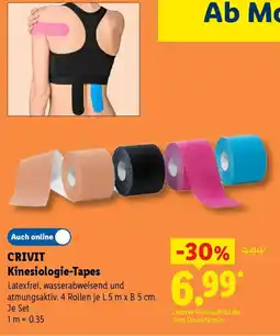 Lidl CRIVIT Kinesiologie-Tapes Angebot