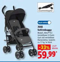 Lidl JOIE Schirmbuggy Angebot