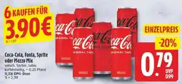 Edeka Coca-Cola, Fanta, Sprite oder Mezzo Mix Angebot