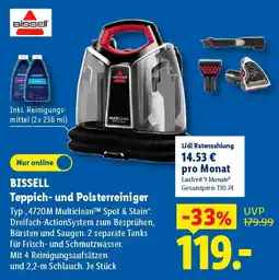 Lidl BISSELL Teppich- und Polsterreiniger Angebot