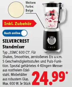 Lidl SILVERCREST Standmixer Angebot