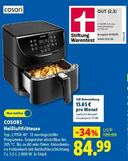 Lidl COSORI Heißluftfritteuse Angebot