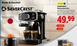 Lidl SILVERCREST Espressomaschine Angebot