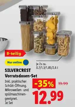 Lidl SILVERCREST Vorratsdosen-Set Angebot