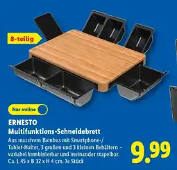 Lidl ERNESTO Multifunktions-Schneidebrett Angebot