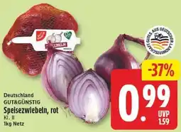 Edeka Spielezwiebeln, rot Angebot