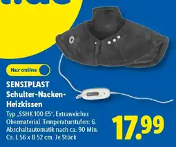 Lidl SENSIPLAST Schulter-Nacken-Heizkissen Angebot