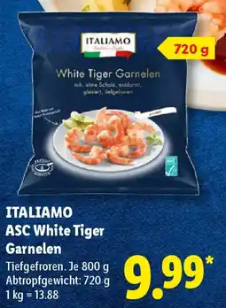 Lidl ITALIAMO ASC White Tiger Garnelen Angebot