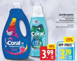 Edeka Coral Waschmittel Angebot