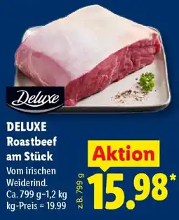 Lidl Deluxe Roastbeef am Stück Angebot