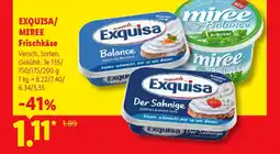 Lidl Exquisa Frischkäse Angebot