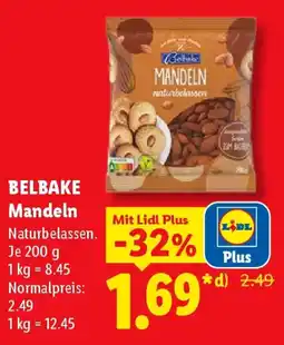Lidl BELBAKE Mandeln Angebot