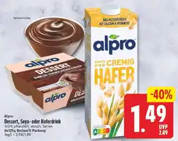 Edeka alpro HAFER Angebot