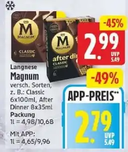 Edeka Langnese Magnum Angebot