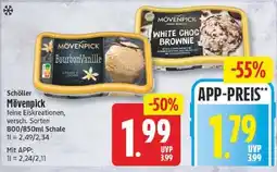 Edeka Schöller Mövenpick feine Eiskreationen Angebot