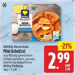 Edeka EDEKA Herzstücke Mini-Schnitzel Angebot