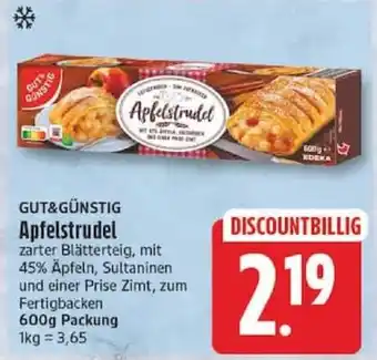 Edeka Apfelstrudel Angebot