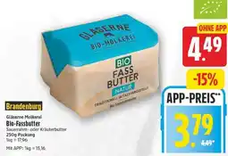 Edeka Gläserne Molkerei Bio-Fassbutter Angebot