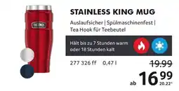 Selgros STAINLESS KING MUG THERMOS Angebot