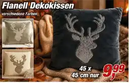 Posten Börse Flanell Dekokissen Angebot