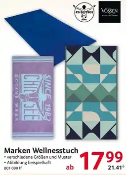 Selgros Marken Wellnessstuch Angebot