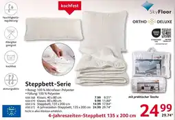 Selgros Steppbett-Serie Angebot