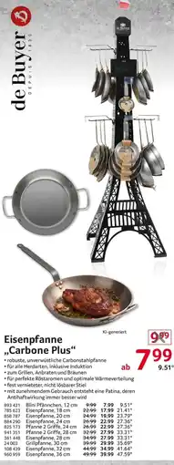 Selgros Eisenpfanne „Carbone Plus“ Angebot