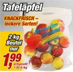 Posten Börse Tafeläpfel Angebot