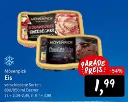 KONSUM Mövenpick Eis Angebot