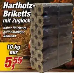 Posten Börse Hartholz-Briketts mit Zugloch Angebot