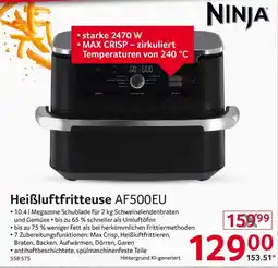 Selgros NINJA Heißluftfritteuse AF500EU Angebot