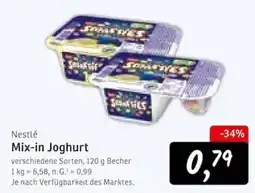 KONSUM Nestlé Mix-in Joghurt Angebot