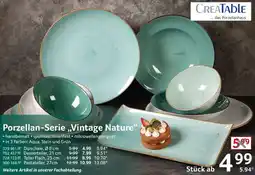 Selgros Porzellan-Serie „Vintage Nature“ Angebot