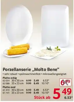 Selgros Porzellanserie „Molto Bene“ Angebot