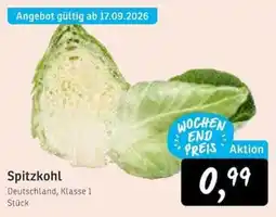 KONSUM Spitzkohl Angebot