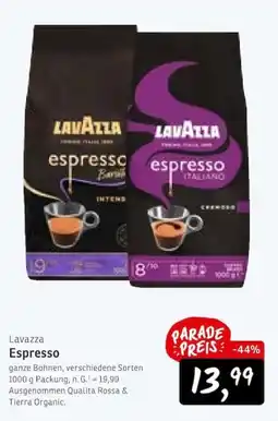 KONSUM Lavazza Espresso Angebot